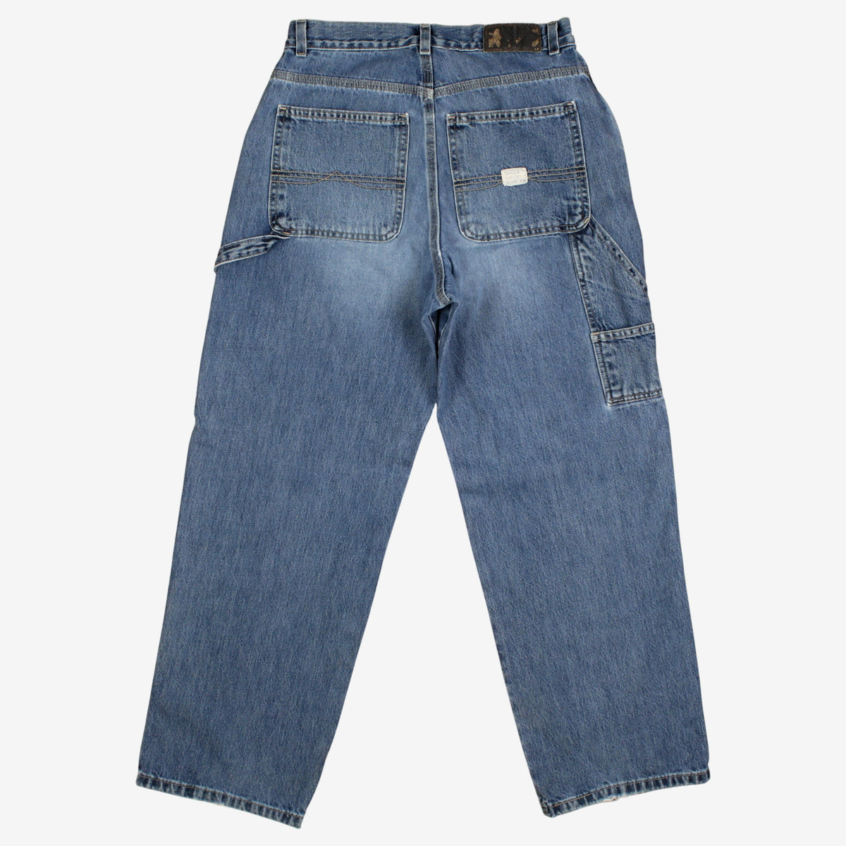 Bugle Boy Carpenter Jeans 30x30 Mens Blue Y2k Medium Stonewash Workwear Denim
