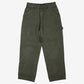 Faded Glory Carpenter Trousers Pants 31x32 Mens Green Double Knee Workwear