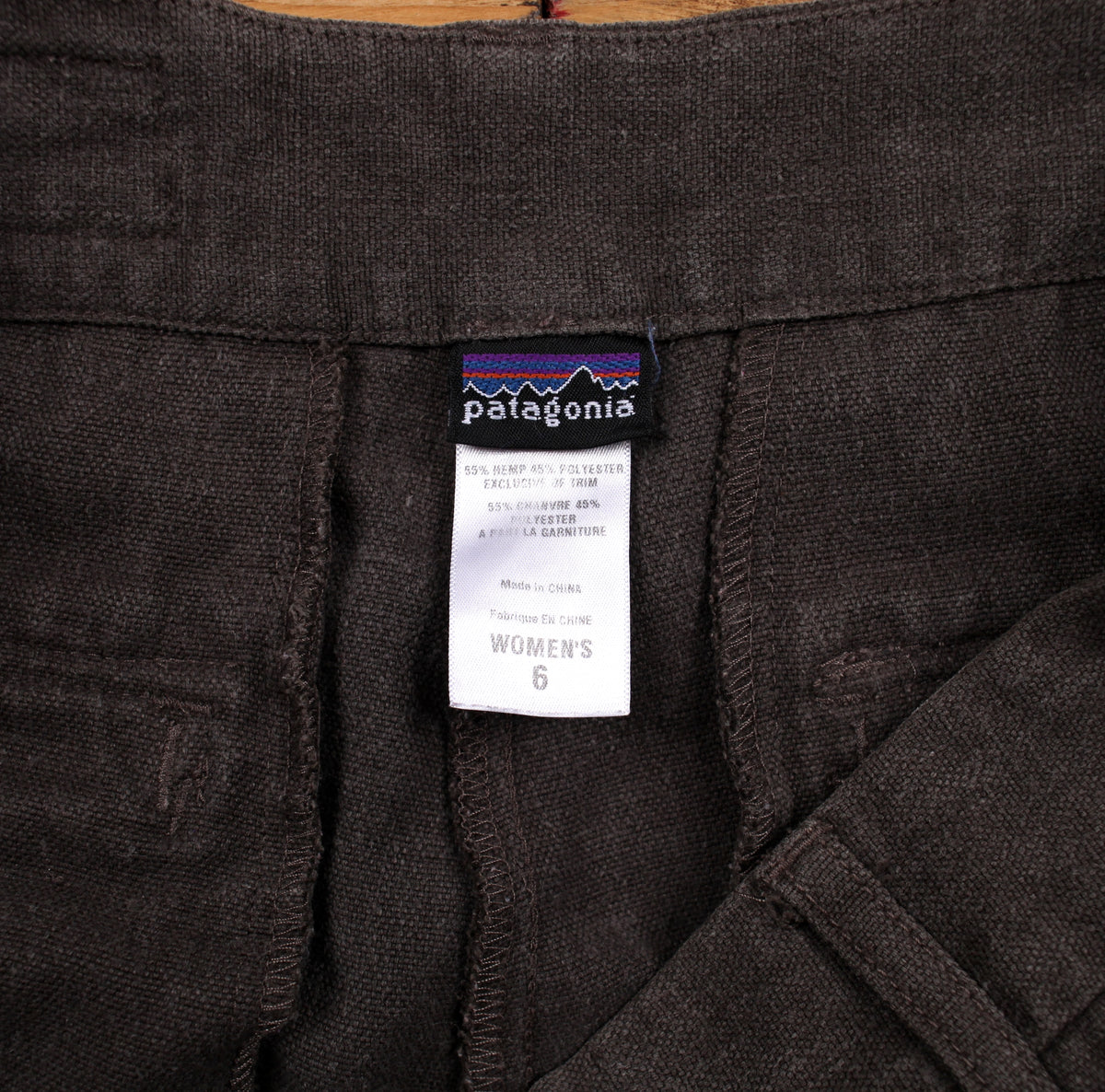 Patagonia Trousers Pants 30x32 Womens 00s Grey Hemp Straight Outdoor Durable
