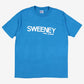 Vintage Hanes T-Shirt XL Mens Blue 90s Graphic USA Made Political Single Stitch