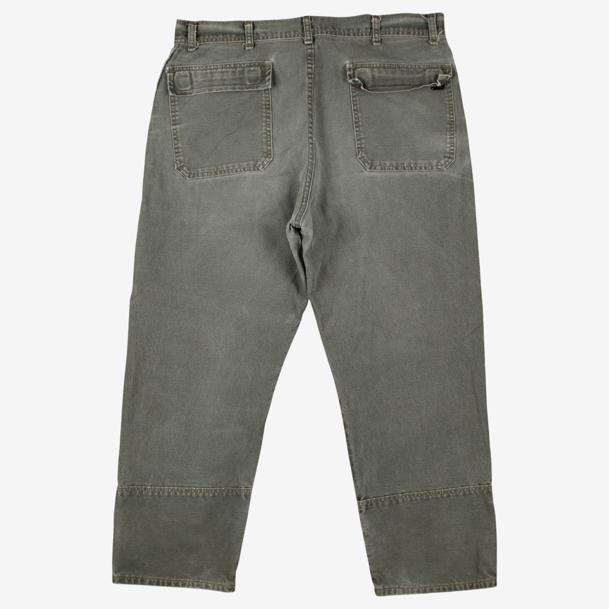 Vf Imagewear Trousers Pants 40x30 Mens Green Canvas Double Knee Utility Work