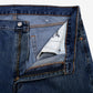 Levis 505 Jeans 40x32 Blue Regular Straight Dark Stonewash Denim