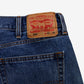 Levis 505 Jeans 40x32 Blue Regular Straight Dark Stonewash Denim