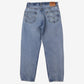 Levis 550 Jeans 34x30 Blue Relaxed Tapered Stonewash Denim