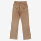 Yi Wei Ni Corduroy Trousers Pants 27x31 Womens Y2k Beige Pockets Streetwear Cord