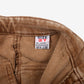 Yi Wei Ni Corduroy Trousers Pants 27x31 Womens Y2k Beige Pockets Streetwear Cord