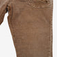 Yi Wei Ni Corduroy Trousers Pants 27x31 Womens Y2k Beige Pockets Streetwear Cord