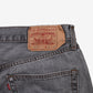 Levis 501 Jeans 36x30 Grey Regular Straight Stonewash Button Fly Denim