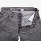 Levis 501 Jeans 36x30 Grey Regular Straight Stonewash Button Fly Denim