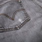 Levis 501 Jeans 36x30 Grey Regular Straight Stonewash Button Fly Denim