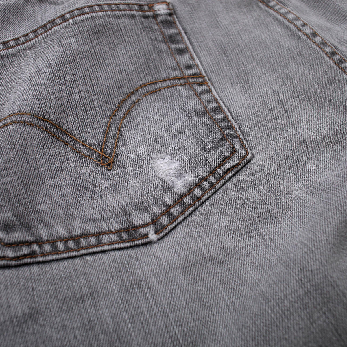 Levis 501 Jeans 36x30 Grey Regular Straight Stonewash Button Fly Denim