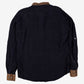 Salvador Dali Polo Shirt 38 Mens Blue 00s Crest Linen Long Sleeve Preppy