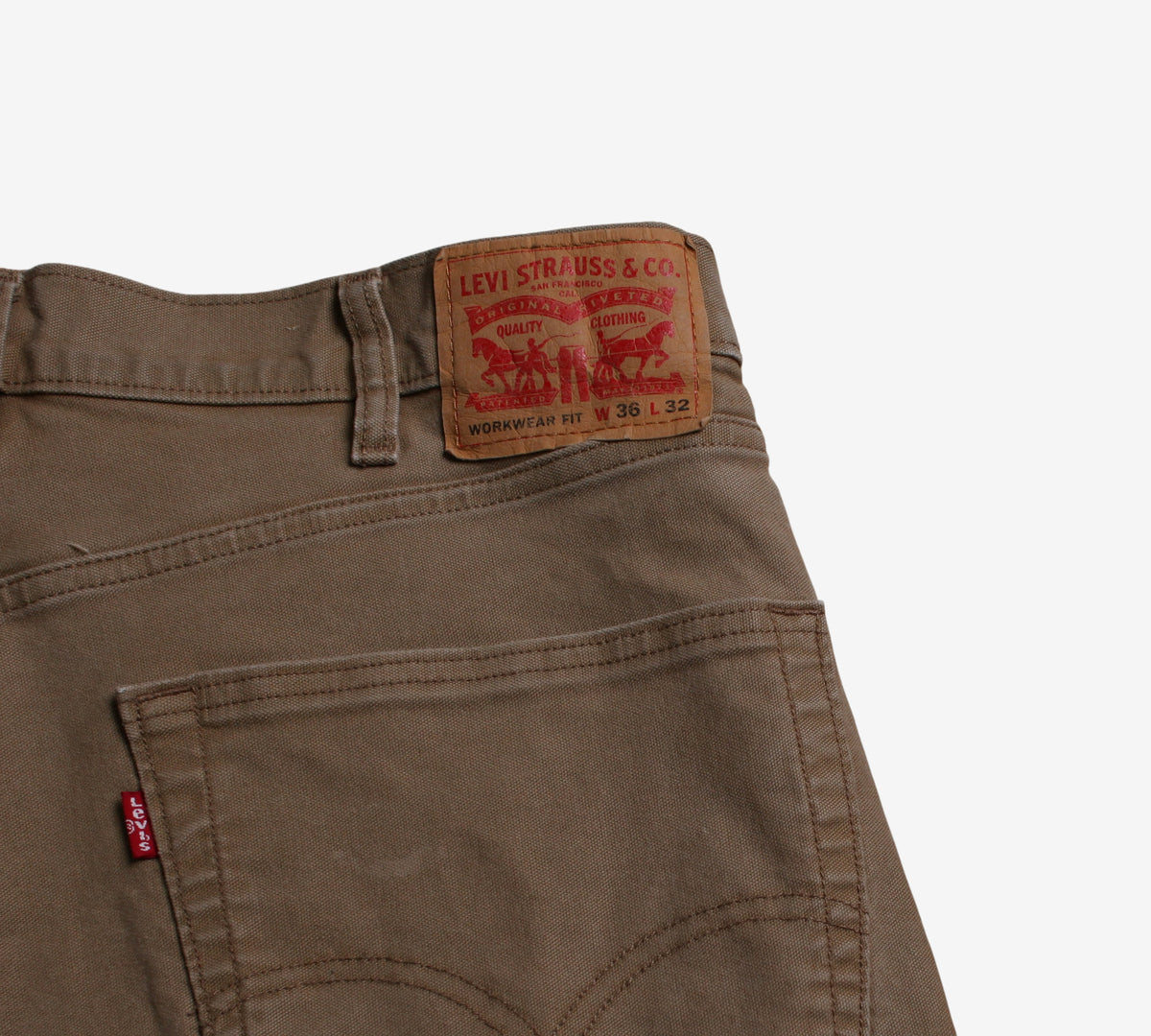 Levis Carpenter Jeans 36x30 Beige Cotton Workwear Straight Workwear Denim
