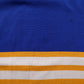 Vintage Athletic Knitwear Jersey T-Shirt 44 Mens 80s Blue Cazenovia Thrashed