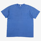 Vintage Fruit of the Loom Blank T-Shirt XL Mens 90s Pocket Blue Cotton Blend