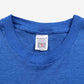 Vintage Fruit of the Loom Blank T-Shirt XL Mens 90s Pocket Blue Cotton Blend