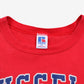 Vintage Russell Athletic T-Shirt 2XL Mens 00s Red Spellout USA Made Athletic