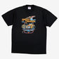 Vintage Harley Davidson Jerzees T-Shirt L Mens 80s Black Graphic Distressed
