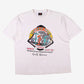 Vintage Signal Sports T-Shirt 2XL Mens 90s White Shark Ocean Beach Single Stitch
