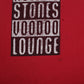Vintage Rolling Stones T-Shirt XL Mens 90s Red Graphic Voodoo Lounge