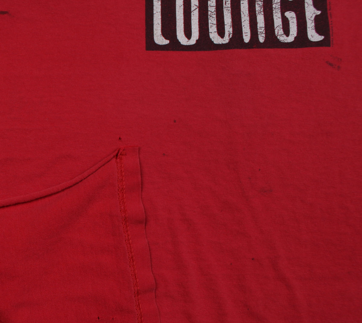 Vintage Rolling Stones T-Shirt XL Mens 90s Red Graphic Voodoo Lounge