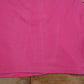 Vintage Fruit of the Loom T-Shirt L Mens 90s Blank Pink 100% Single Stitch USA