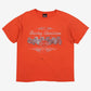 Harley-Davidson Graphic T-Shirt L Mens Biker Motorbike Motorcycle Orange