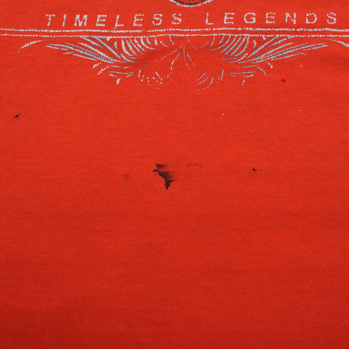 Harley-Davidson Graphic T-Shirt L Mens Biker Motorbike Motorcycle Orange