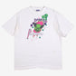 Vintage Hanes T-Shirt L Mens 90s White St Patricks Day USA Graphic Single Stitch
