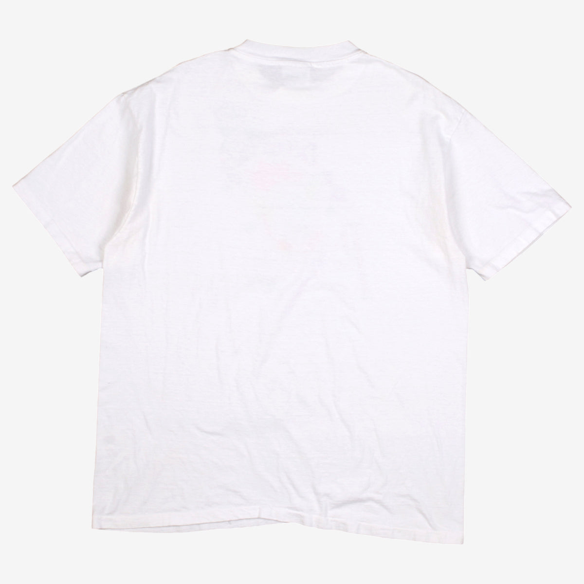 Vintage Hanes T-Shirt L Mens 90s White St Patricks Day USA Graphic Single Stitch