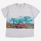 Vintage Anvil Graphic T-Shirt L Mens 90s Grey Maui Sea Turtle USA Single Stitch