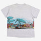 Vintage Anvil Graphic T-Shirt L Mens 90s Grey Maui Sea Turtle USA Single Stitch