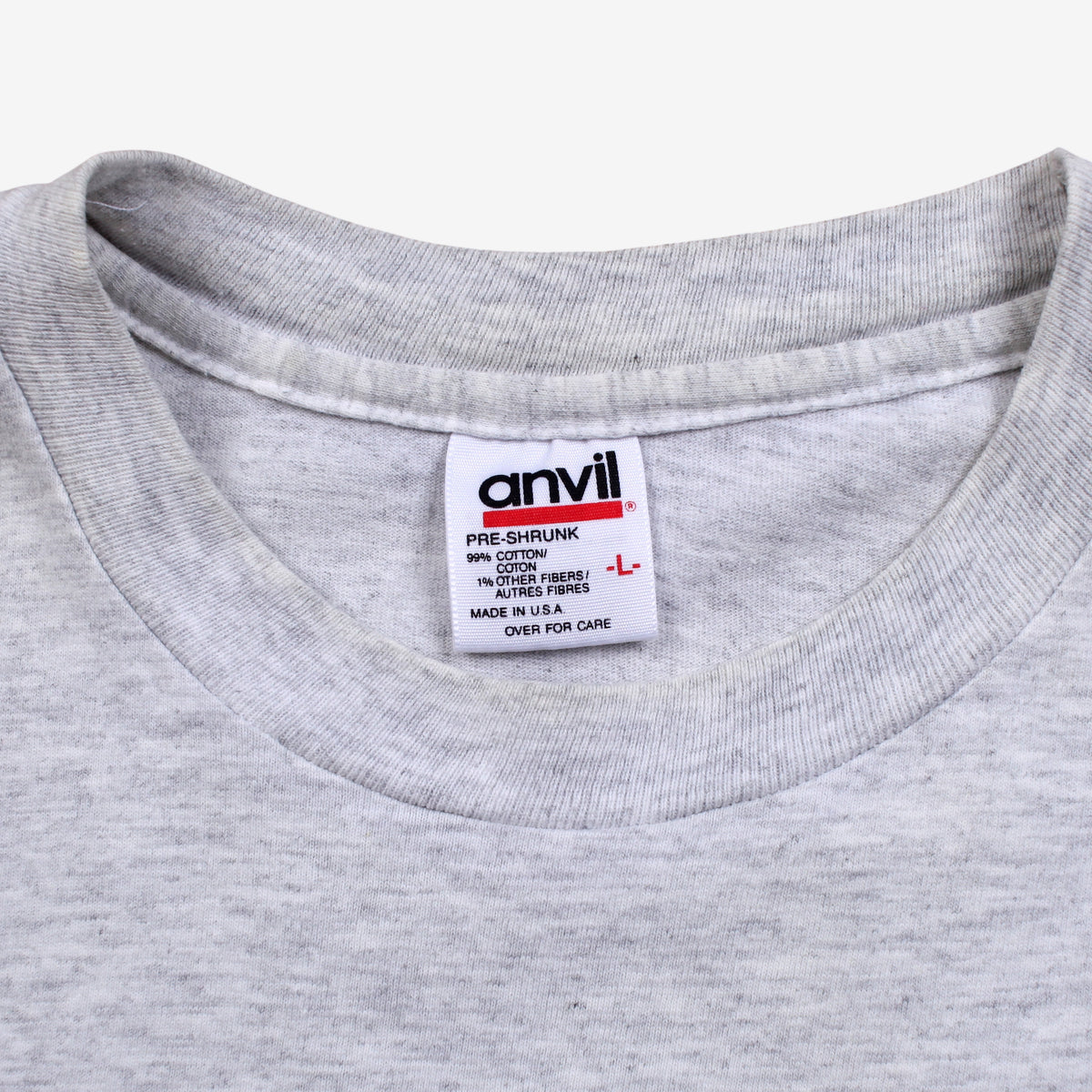 Vintage Anvil Graphic T-Shirt L Mens 90s Grey Maui Sea Turtle USA Single Stitch