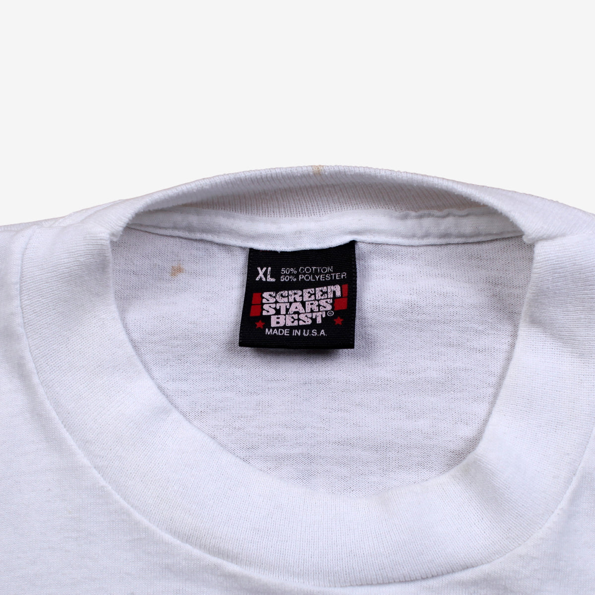 Vintage Screen Stars Best T-Shirt L Mens 90s USA Radio Graphic Single Stitch