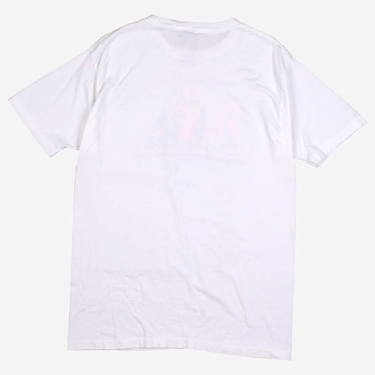 Vintage Anvil T-Shirt M Mens 90s White Cayman Islands Graphic USA Single Stitch