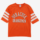 Vintage Logo 7 T-Shirt M Mens 80s Syracuse Orangemen V-Neck Single Stitch USA