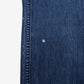 Lrg Baggy Embroidered Jeans 34x32 Mens Blue Y2k Dark Stonewash Denim