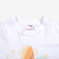 Vintage Fruit of the Loom T-Shirt M Mens 90s White 1994 Hanes Single Stitch
