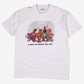 Vintage Stedman T-Shirt XL Mens 90s White Hanes Cartoon Lobsters Single Stitch