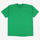 Vintage Blank T-Shirt XL Mens 90s Green Cotton Blend Single Stitch