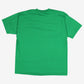 Vintage Blank T-Shirt XL Mens 90s Green Cotton Blend Single Stitch