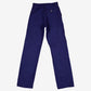 Vintage French Workwear Trousers Pants 26x32 Mens 90s Blue Button Fly Utility