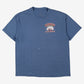 Vintage Sturgis Motorcycle T-Shirt L Mens 00s Blue Rally Graphic Biker Cowboy