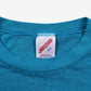 Vintage Jerzees T-Shirt L Mens 80s Blue Beach Cooling Graphic USA Made Surf