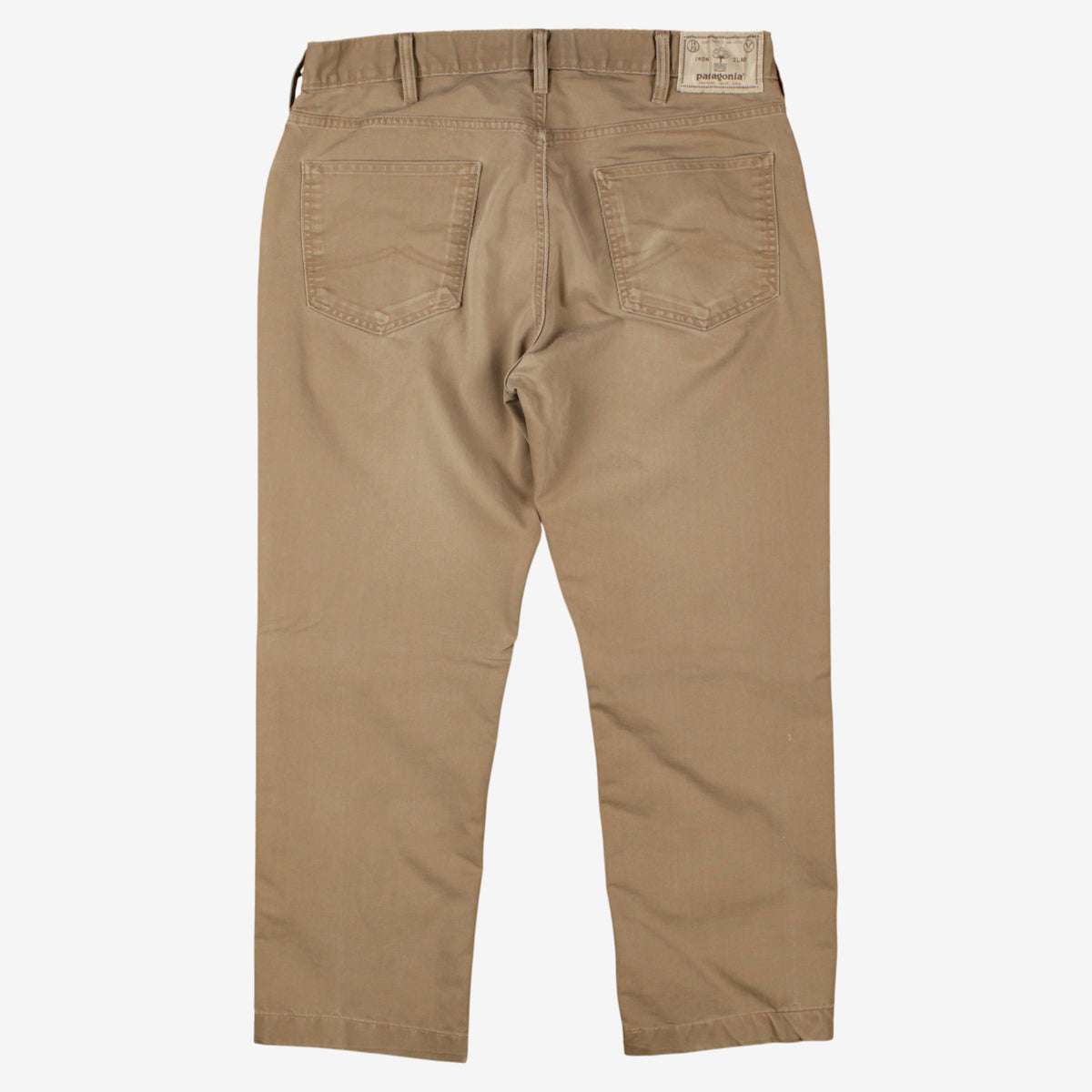 Patagonia Trousers Pants 34x26 Mens Beige Chino Straight Outdoor Altered