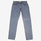 Levis 505 Jeans 32x36 Mens Blue Regular Straight Stonewash Denim