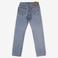 Levis 505 Jeans 32x36 Mens Blue Regular Straight Stonewash Denim