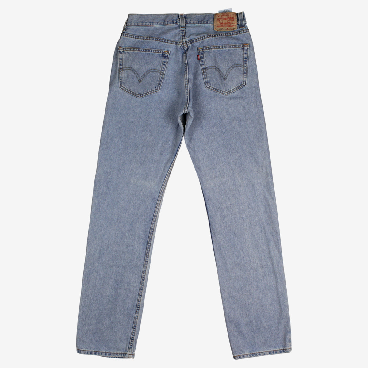 Levis 505 Jeans 32x36 Mens Blue Regular Straight Stonewash Denim