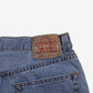 Levis 505 Jeans 32x36 Mens Blue Regular Straight Stonewash Denim