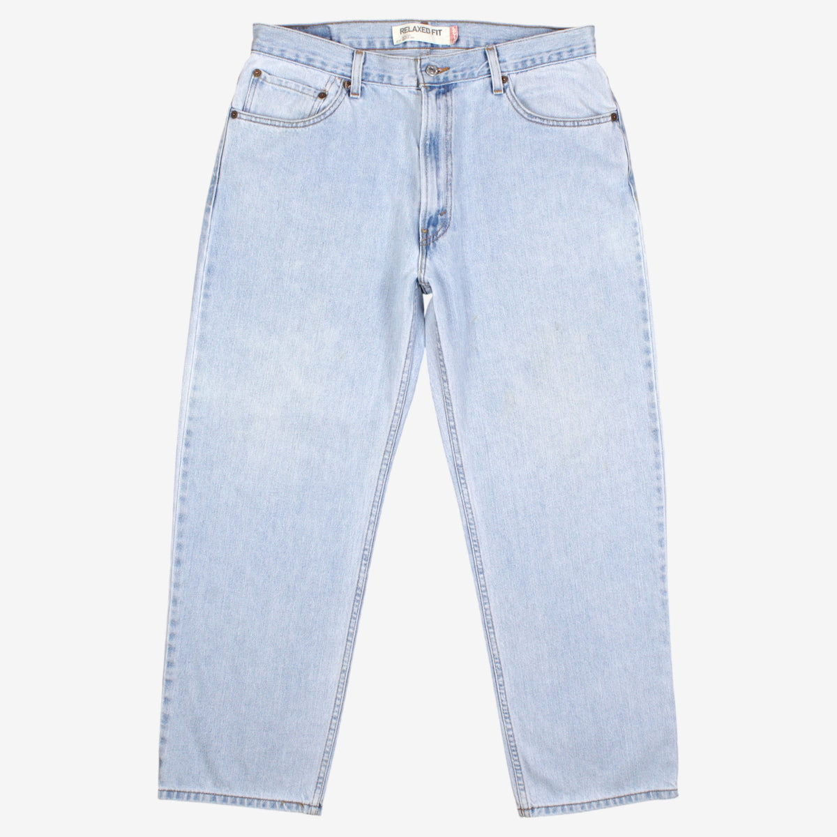Levis 550 Jeans 36x29 Mens Blue Relaxed Taper Light Stonewash Denim
